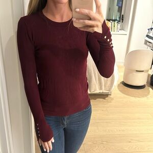 Zara Burgundy Sweater